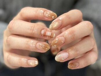 エスペラーンス ネイルの写真/【天王寺・あべのルシアス前】提案力に定評♪通いやすい価格設定も◎ ワンカラー・グラデ¥5000~★学割も♪