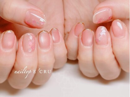 ネイルトップエクル(nail top E CRU)の写真