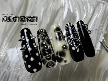 シェノエ ネイルズ(Chenoe Nails)/強め海外ネイル