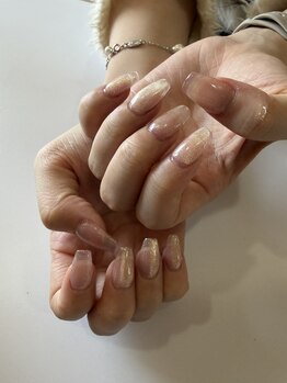 アンジェリークの写真/《年齢問わず大人気！》お仕事で長い爪ができない方ではナチュラルな長さのスカルプも対応しております♪