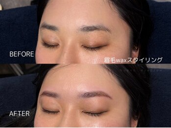 ヌエボ(Nuevo.)/眉毛wax脱毛+眉毛カラー
