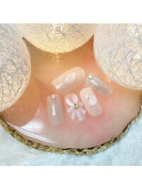 定額¥7500 ぷくぷくフラワー
