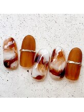 ネイルアンドまつげ リュフェール 五反田(Nail Lufaire)/秋ネイル