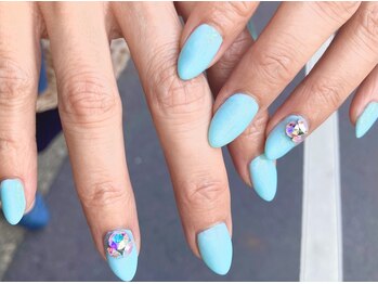ネイルキュート アンド クールラッシュ 亀有店(nailcute & CoolLash)/夏カラーネイル