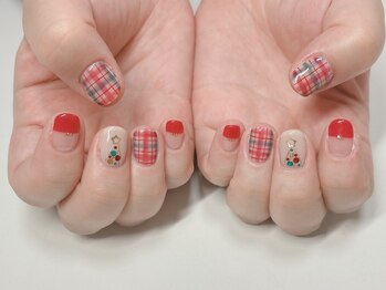 北堀江ネイルサロン エンジョイスターネイル(Enjoy Star Nail)/カジュアルネイル◎ツリー