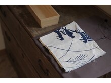 はりこ堂鍼灸院の雰囲気（お着替えはこちらでご用意しております）
