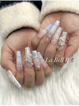 ラヴェル アール(La Bell R)/チェックネイル