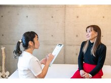 リフォーム整体 御器所駅前院/お悩みの症状等をお伺い致します