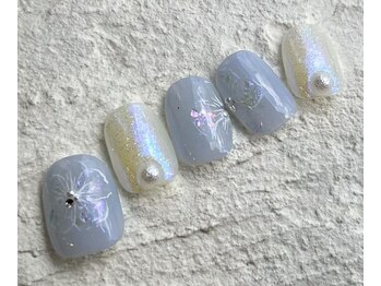 アイネイルズ 池袋店(I-nails)/オーロラフラワーブライダル