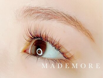マドモア 飾磨店(MADEMORE)の写真/ニュアンスチェンジで印象的な目元へ★カラーを取り入れることで外国人風ふんわり抜け感eyeが実現！