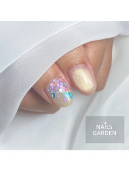 ネイルズガーデン(NAILS GARDEN)/紫陽花ネイル