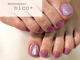 パープルネイル☆