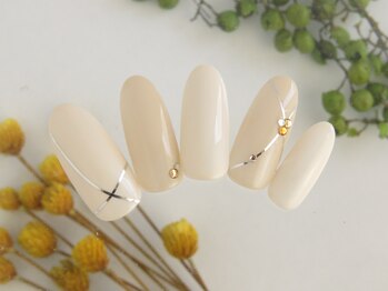 シューズネイルプロデュース/定額シンプルアート　