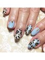 サロンドエス(Salon’d S.) 黒いフラワーで大人かわいい