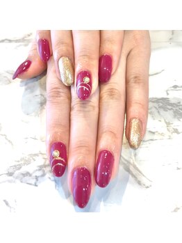 ネイルサロン マリブ(Maribu)/アクセサリー風ネイル