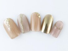 まつげアンドネイル ディアマンローズ(DIAMANT ROSE)/ニュアンスネイル90分6930円