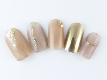 まつげアンドネイル ディアマンローズ(DIAMANT ROSE)/ニュアンスネイル90分6930円