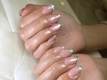 アバネイル 藤が丘(AVA NAIL)/◎ガラスフレンチネイル◎