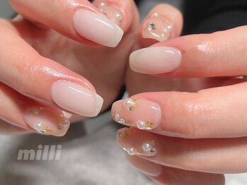 ミリネイルズ(milli nails)/シアーつぶつぶネイル