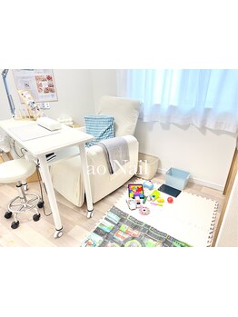 お子様同伴OKのサロン