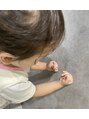 マイショウ 加須店(MY SHOW)&nbsp;流石ネイリストの娘です、、、(笑)母の真似をしてます(^^)