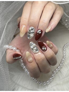 タムタムネイル 本厚木(Tam Tam Nail)/持ち込みデザイン