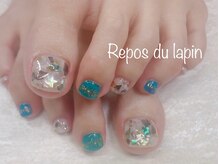 ルポ ドゥ ラパン(Repos du lapin)/☆フットネイル