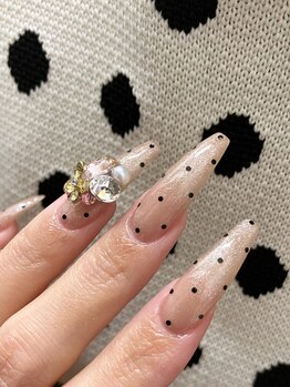 エーナイン イオン一関店/ドットネイル（長さ出し別）