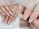 テセネイル(Tese Nail)の写真/【韓国ネイルに特化した新感覚サロン♪】定額韓国ネイル!透明感あるモテカラー+キュートなデザインでウケ◎