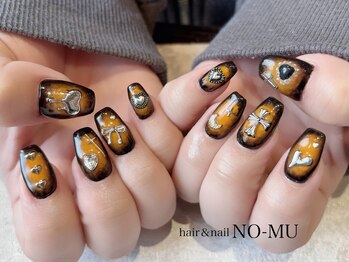 推し色ネイル☆