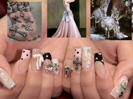 Y2kドットガーリーネイル