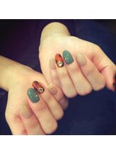 クリスタルネイル ボンベルタ橘店(CRYSTAL NAIL)/秋ネイル