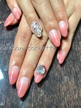 ネイルルーム クロシェット(nail room clochette)/上品ピンクジェル