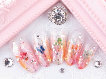 ヒロネイル(Hiro Nail)/押し花デザイン