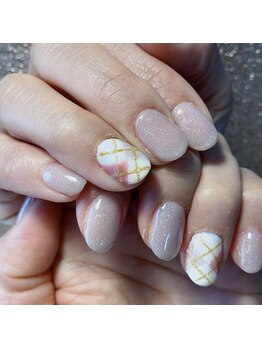 ユメ(YUME)/アーガイルネイル