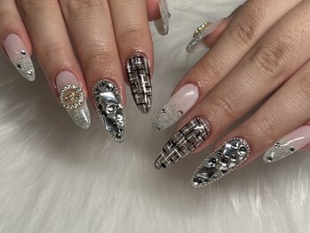 リフュージュ 隠れ家/ツイード・埋めつくし・ワンホン