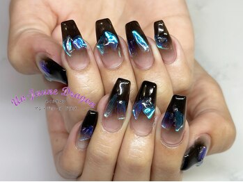 アン ジョーヌドラゴ/【ロングネイル】クリアストーン