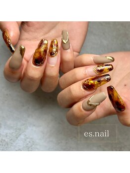 エスネイル(es.nail)/べっこうネイル