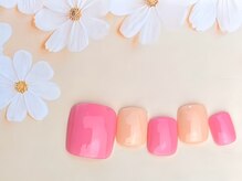 ネイルサロン&スクール ジーナ(GINA)/春色ワンカラー