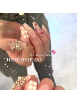 チェリッシュ アンド ジェニ(CHERISH&JENNI)/リボンネイル