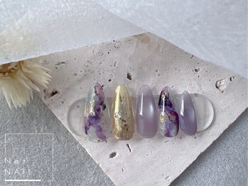 エヌエープラスネイル 葛西本店(Na+nail)/定額月替わりデザイン