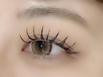 メモト 吹田駅前店(memoto)の写真/【可愛いは目元から】フラットラッシュ120本オフ無料★瞬きする度に綺麗なまつげに☆