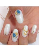 クリスタルネイル ボンベルタ橘店(CRYSTAL NAIL)/ヒトデネイル