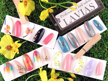 プロフェッショナル ネイルサロン ラヴィアス(LAVIAS)/【定額メニュー】オシャレアート