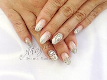 ネイルサロン ビューティーマジック 川口店/キラキラミラーネイル