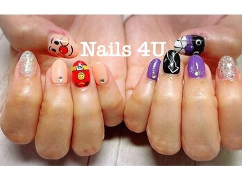 ネイルズフォーユー(Nails 4 U)/アンパンマン