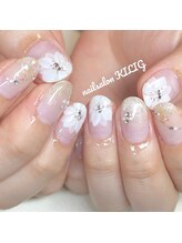 ネイルサロン キリグ(KILIG)/ブライダル．奥行きフラワー