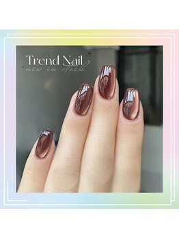 トレンドネイルスタジオ(Trend Nail Studio)/ビー玉の潤い艶感を指先に再現