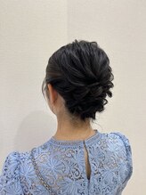 アトリエはるか アミュプラザ鹿児島店/ヘアセット¥3520（税込）