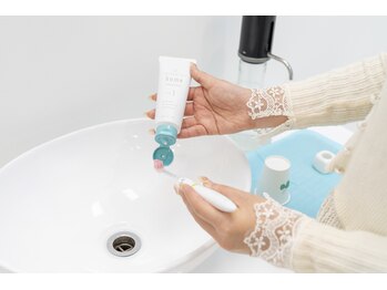 ホワイトニングカフェ 熊本店(WhiteningCafe)/【歯磨き】